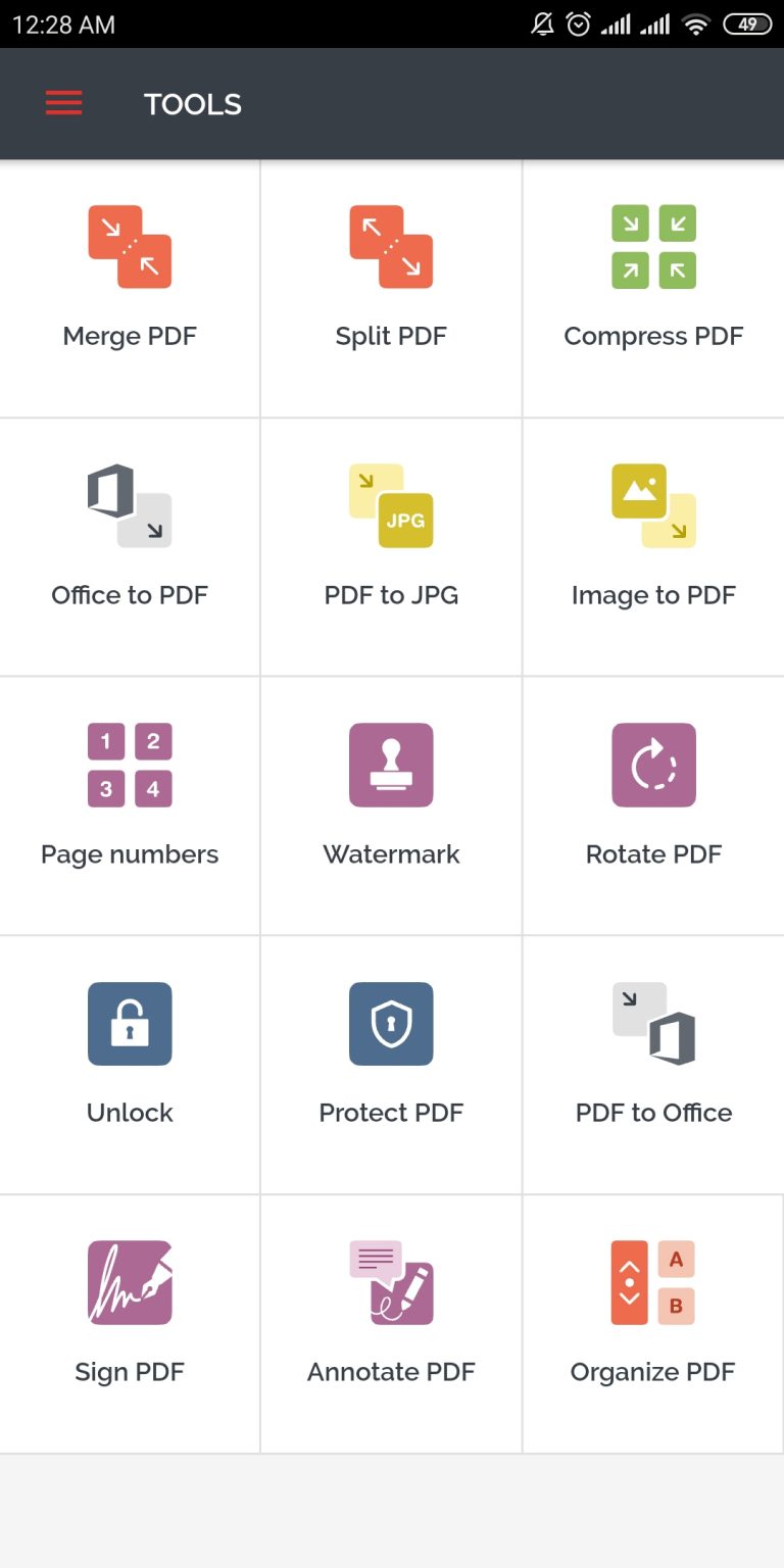 Buka Aplikasinya, Pada halaman awal Klik menu “Compress PDF”