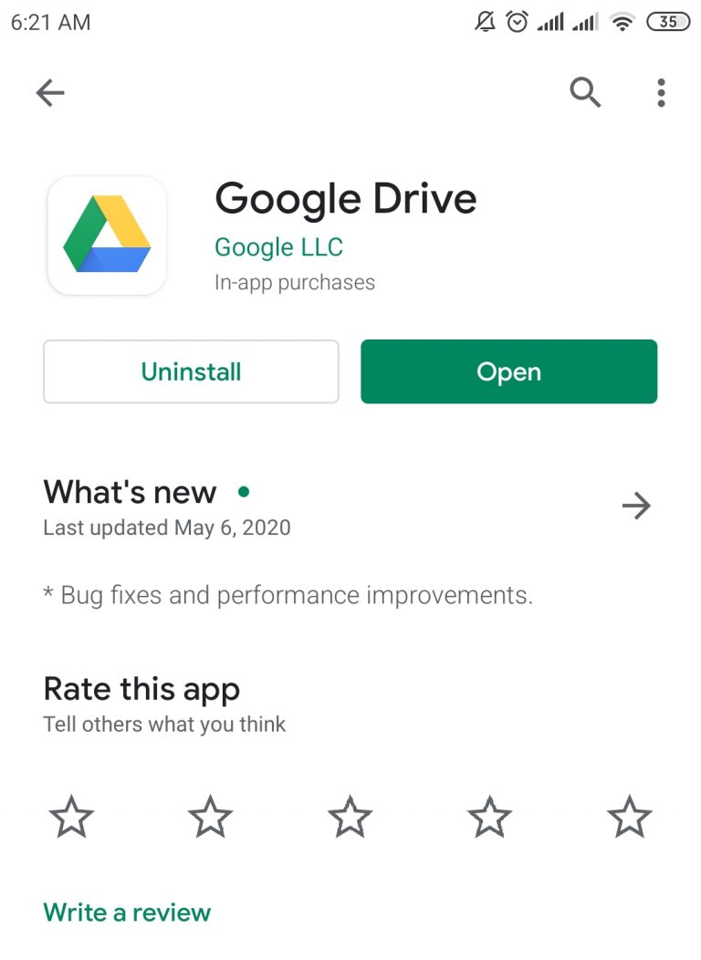 Download Aplikasi Google Drive di Google Play Store