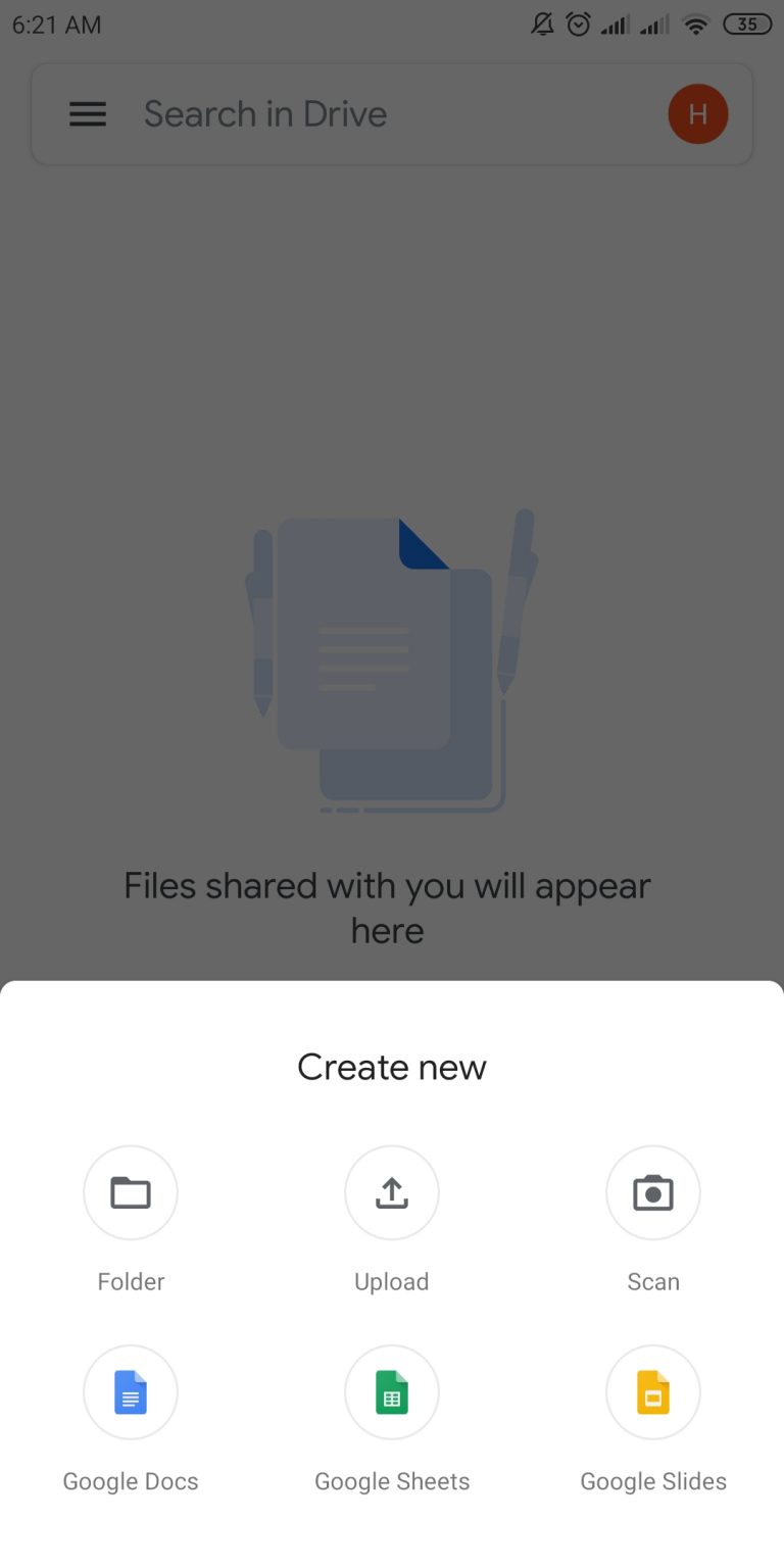 Klik tombol Scan berlogo kamera