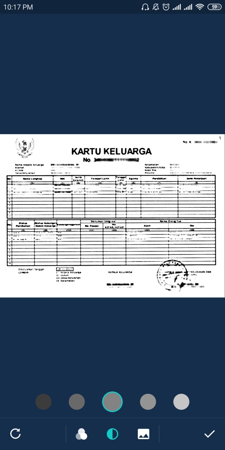 Klik tanda centang lagi di pojok kanan bawah